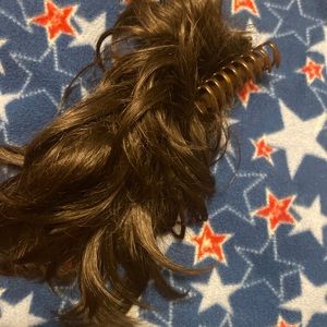 Hair clip light brown